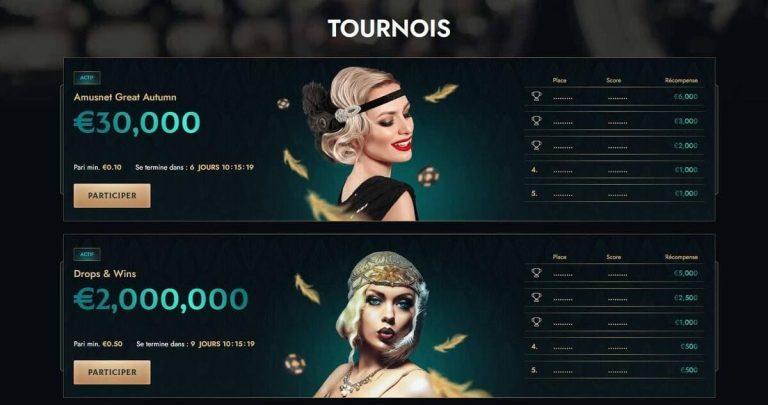 Dolly Casino tournois